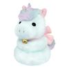 Sanei Boeki 2026 Zodiac Umamochi (Unicorn) Plush Toy, W7 X D6.5 X H10cm