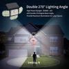 182/50 LED Wall Lamp with Adjustable 4 Heads Security Flood Light Remote Control Lighting IP65 Waterproof with 3 Working Modes