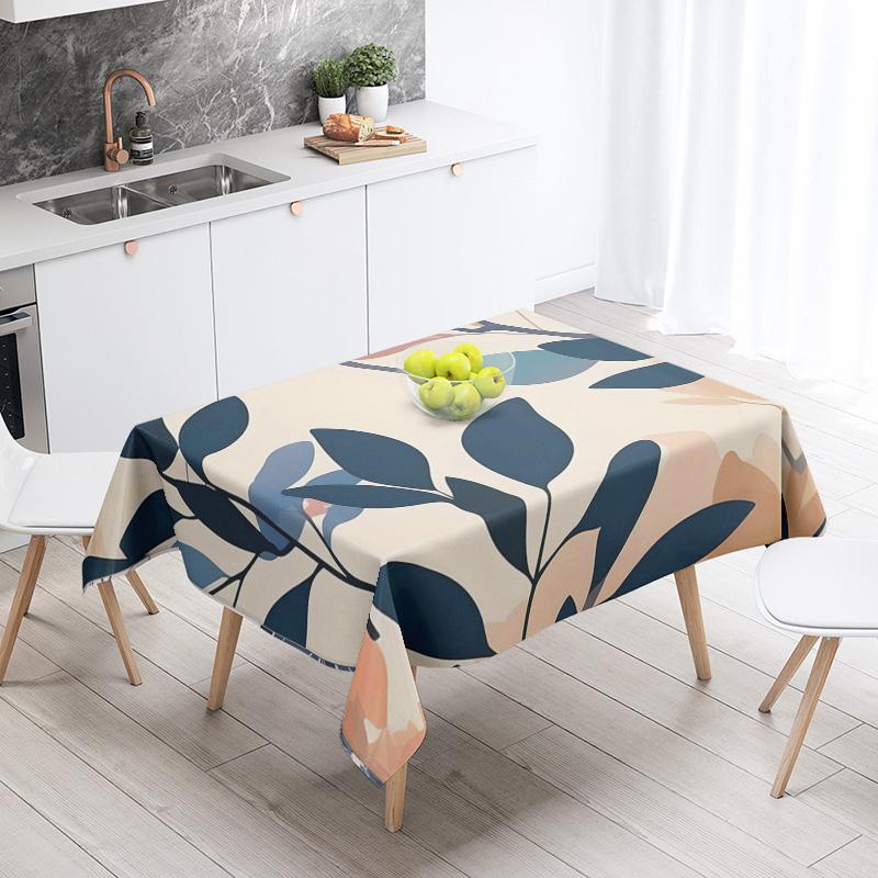 Abstract Geometric Tablecloth 1pc Resistant Party Decoration Restaurant Cafe Dining Table Tablecloths 140X200cm