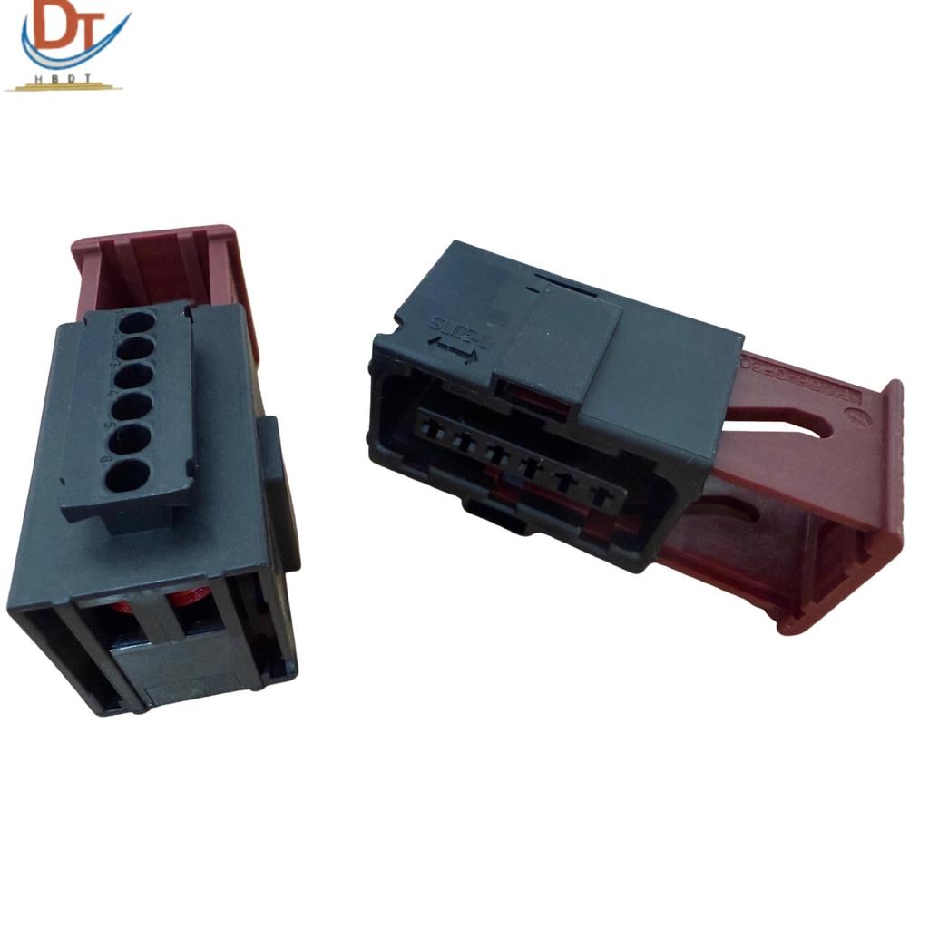 Automotive 6-Hole Plastic Wire Harness Connector Boot 6-929264-2