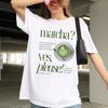 Camisetas Retro Estéticas de Matcha Por Favor Camiseta Linda para Amantes del Matcha Moda Camiseta de Té Verde Mujeres Manga Corta Holgada Tops para Foodies