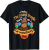 Coolest People Born On Groundhog Day Cute Birthday Party T-Shirt, Unisex Tees