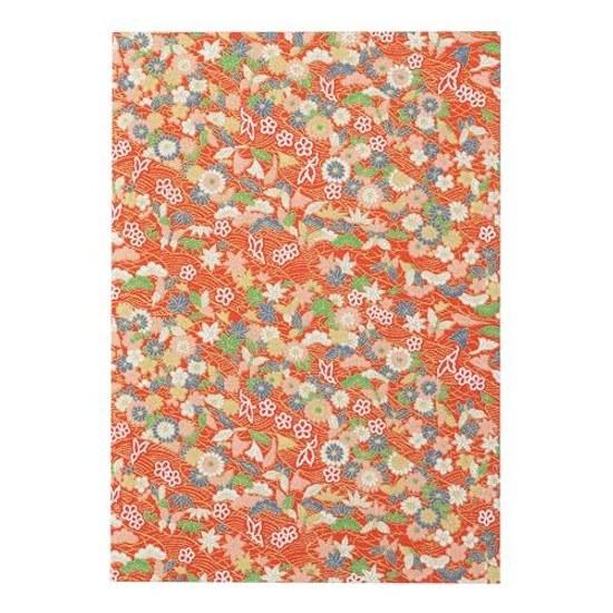 Washi Kawa Sumi Chiyogami Yuzen A4 approximately 2129.7cm 15 patterns sheets included F set