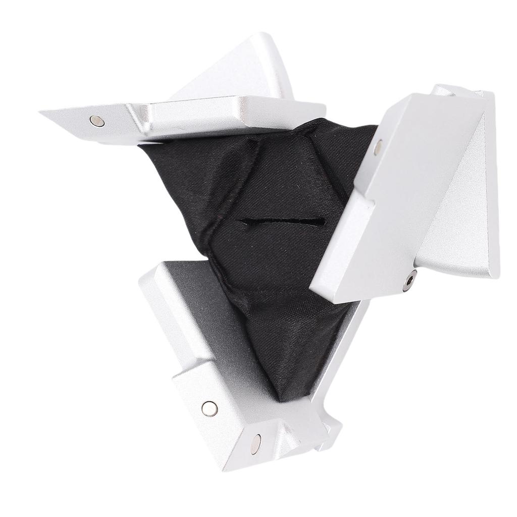 Boîte à bague cinétique Alliage d'aluminium Magnétique Pliante Étui à bijoux pour bague Support pour bague de fiançailles pour