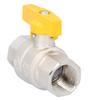 Nickel-plated Gas Ball Valve with Aluminum Butterfly (MAI) ORION (version