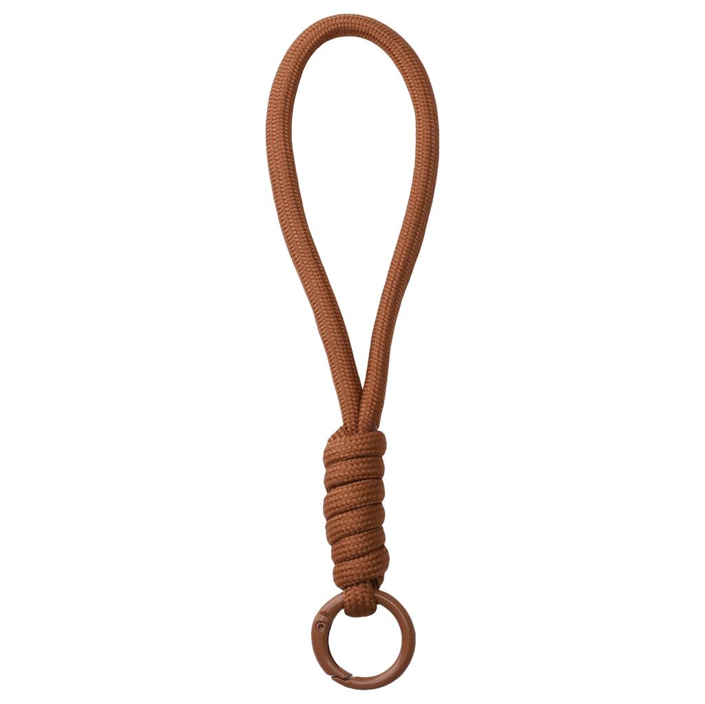 16cm Polyester Versatile Single Strand Umbrella Rope Keychain