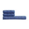Premium Cotton Striped Towel Set Thick Absorbent Antibacterial Bath Hand Face Home Gym Travel