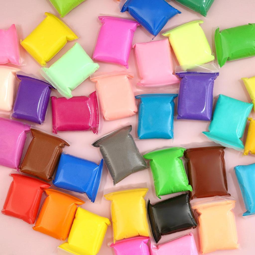 Super Light Non-Stick Color Clay DIY Set for Kids - 36 Colors
