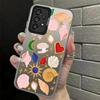 Phone Cover Case for Samsung Galaxy A24 A25 A34 A35 A13 A14 A15 A16 A26 A17 A20s A31 A21s A23 A12 Shell Flower