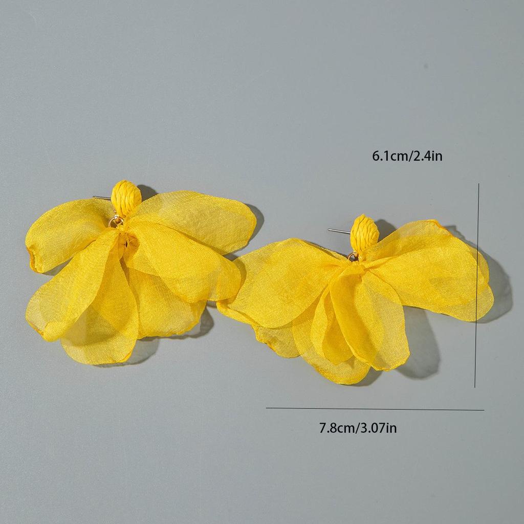 Cross Border Fashion Summer Atmosphere Beauty Pendant Earrings for Ladies, Lively and Cute Dopamine Style Earrings, Seaside Vacation Earrings
