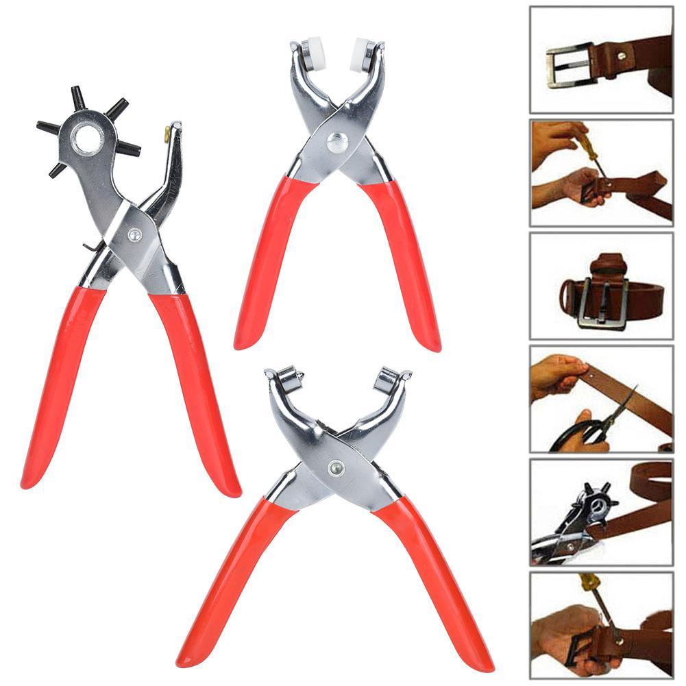 Multifunctional Belt Puncher Lther Hole Punch Pliers   Plier Grommet Tool