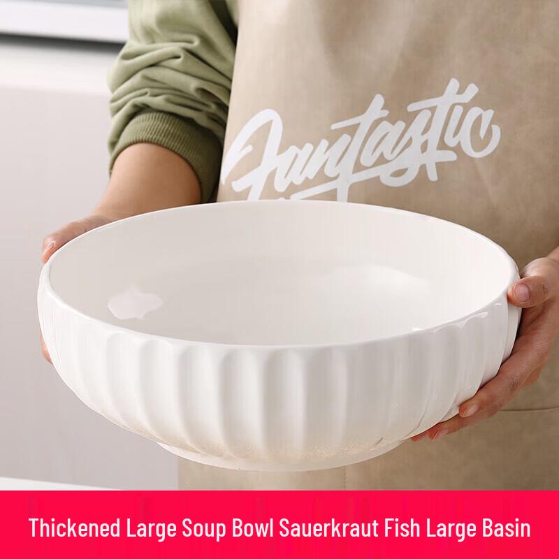 NHZHIW Ceramic Serving Bowl