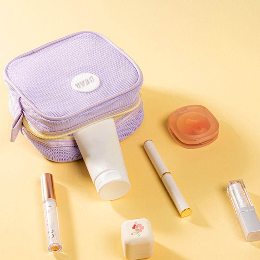 Fashion Dopamine Color Storage Bag Large Capacity Candy Color Make Up Case Toiletry Travel Storage Pouch