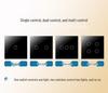 Graffiti Smart WiFi Wall Switch with Alexa & Google Voice Control, US/EU Specs, Touch Panel