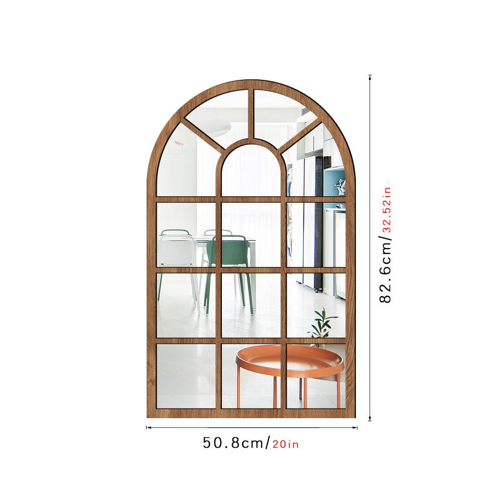 3D Vindusbue Akryl Speilklistremerke - Selvklebende Treveggdekor