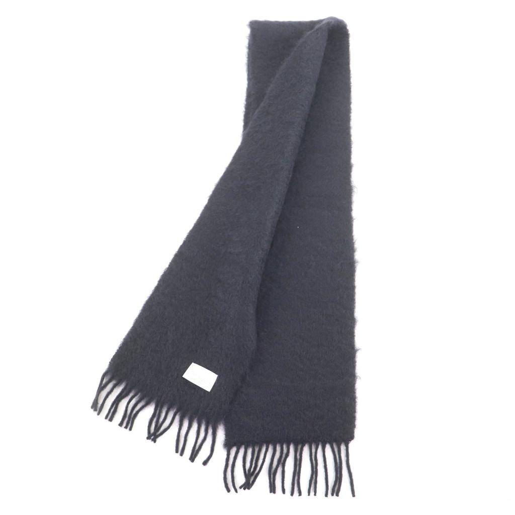Excellent LOEWE Scarf black mohair Women F811257X01 Used