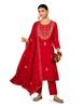 Kaari Roman Silk Womens Kurta Set