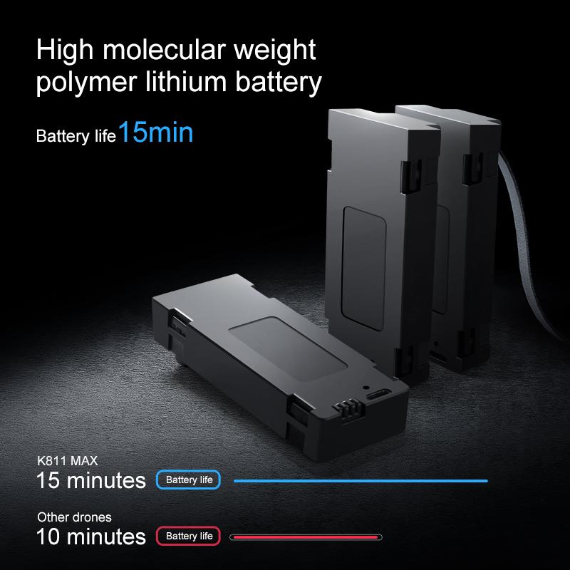 New K811 Max GPS Drone 5G Professional 8K HD Aerial Photography Dual-Camera 360° Intelligent Obstacle Avoidance  Drone with Screen Brushless UAV Toy