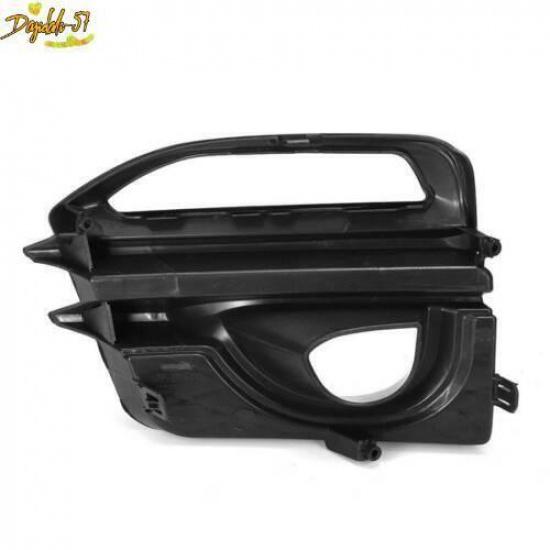 Black For Infiniti Q50 Sport 2014-17 Bezel Front Bumper Fog Light Cover Trim New