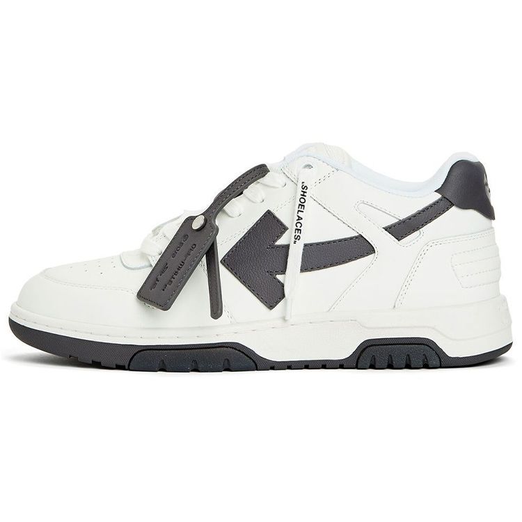 

Off-White Out of Office White Dark Grey Men Sneakers OMIA189S23LEA0010107 44