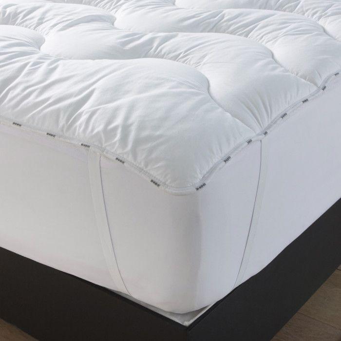 Surconfort Premium XL Extraloft Fibres AIR TOP résilientes Dodo - Surmatelas pour lit 140 x 190 cm
