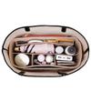 Sac Inserts en Feutre Grande Capacité avec Fermeture Éclair Organisateur de Sac à Main Sac de Rangement Multi-Poches pour LV Speedy25/30/35/Gentlewoman