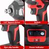 ONEVAN  Brushless Electric Impact Wrench 1/2'' Cordless Screwdriver Lithium-Ion Battery Power Tool for Makita 18V Battery