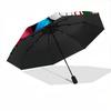 1pc Parrot Jungle Automatic Folding Umbrella   Compact 8 Rib Design, Durable Iron Frame for Travel, Outdoor,  a0920111