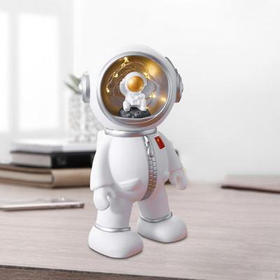Astronaut Piggy Bank Bedroom Desktop Night Light Decorative Activity Gifts