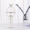 Candle Holder Dining Church Party Stand Birdcage Shaped Retro Style Candlestick Holders Decor