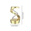 Defying Kinetic Desk Toy Desktop Rotating Gyroscope Decorative for Birthday Gift,Metal,Relaxing