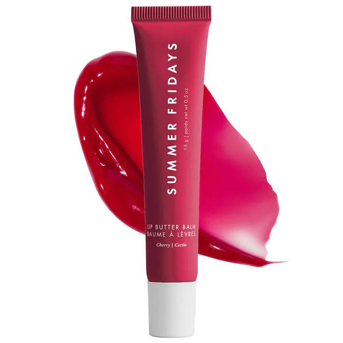 Balsamo labial Beige de vainilla del viernes de verano, juego de lapiz labial transparente hidratante, tubo suave y suave, brillo de labios вишня