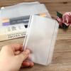 1/5PCS Organization Plastic Resealable Pouch Bag Matte Clear PVC Storage Zip Lock
