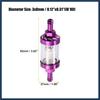Purple Universal Fuel Filters Engine Inline Gas Fuel Line Filter Replacement for Motorbike ATV Dirt Bike Stylish Design