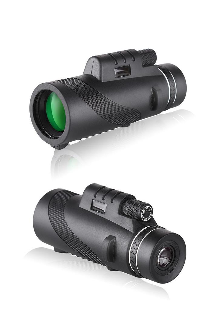 20x50 HD Dual-Use Monocular Telescope for Day/Night Outdoor Photography