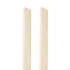 2 Pieces 40cm Wooden Rolling Pin Guides Kitchen Tools Noodles for Dough Thickness Ceramic Clay