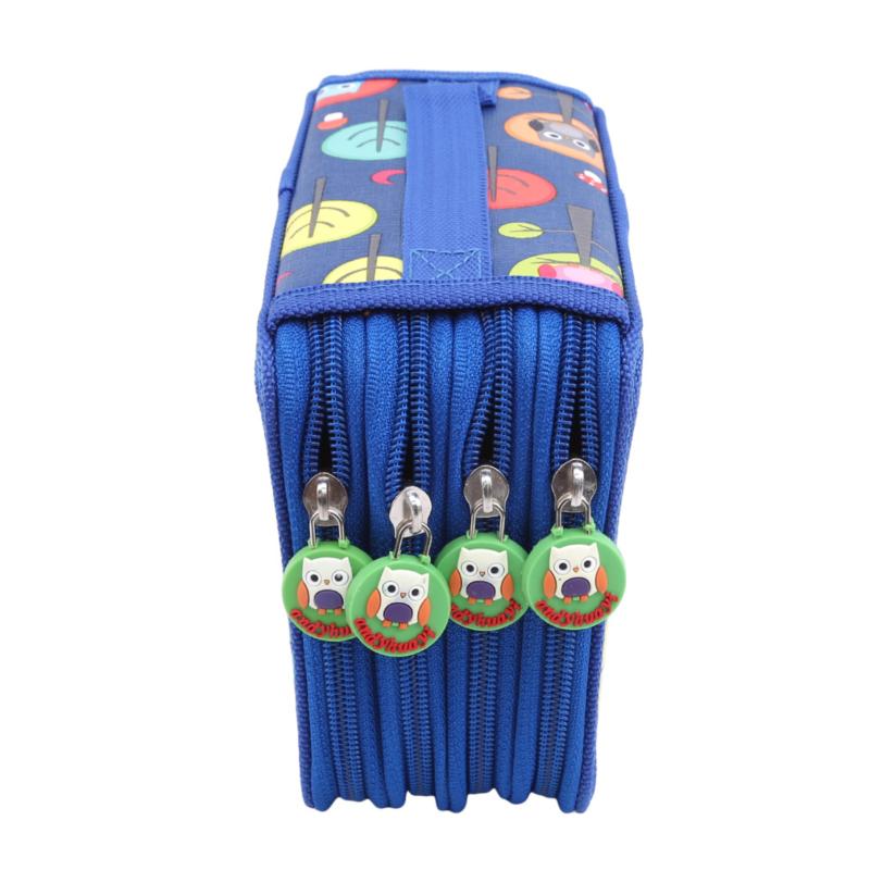 Large Pencil Case Hole Sketch Zipper Capacity Art Painting Drawing Sketch Pen Storage Bag Organizer Paintbrush Statione 32/52/72