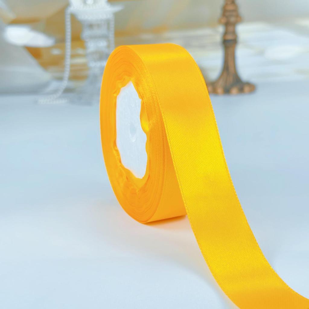 2cm Satynowa Wstążka Jedwabna na Prezent, Dekorację Tortu, Aranżacje Kwiatowe, Kokardy i Odznaki.