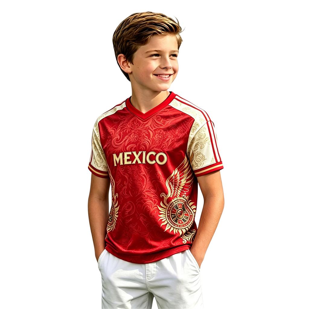 Kids' Retro Soccer T-Shirt Vintage Graphic Tee for Boys Girls