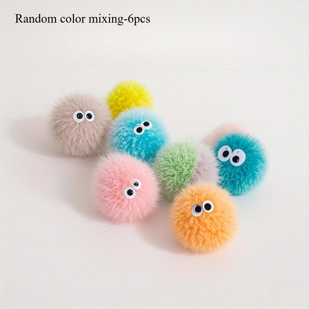 

6pcs Egg Ball, Yarn Ball, Cat Toy, Let Your Cat Not Be Alone When You Leave, Consume Cat s Energy