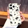 Ditsy Floral Phone Case For iPhone17,16,15,14,13,12,11 Plus,Pro Max Soft Transparent Cover