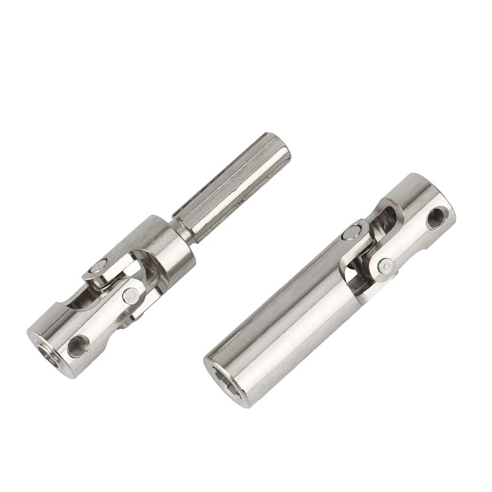 Metals High Hardness Telescopic Universal Transmission Shaft Multi-specification Drive Shaft for SCX10 AXIAL 1/10 1/12 1/16 RC