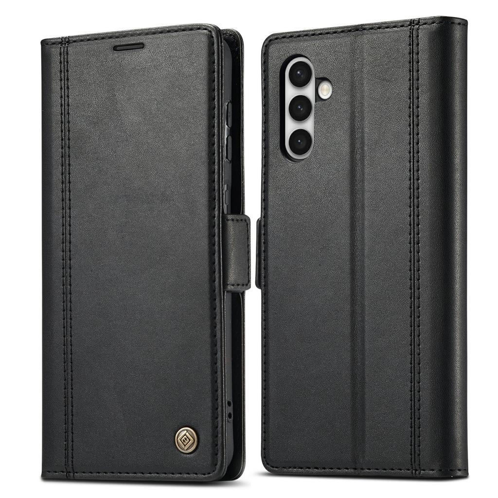 LC.IMEEKE For Samsung Galaxy S24 Case PU Leather Card Holder Cover with Magnetic Closure