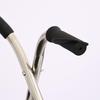 Foldable Double-Wheel Carbon Steel Walker for the Elderly