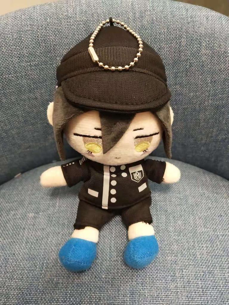 Game Danganronpa Character Plush Pendant Soft Keychain Kokichi Oma Dolls Nanami ChiaKi Keyring Stuffed Rantaro Amami Toys Gifts