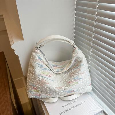 Güzel Kişilik Ins Çanta Kadın Yeni Moda Yaz Basit Niş Trend Günlük Tote Omuz Çantası