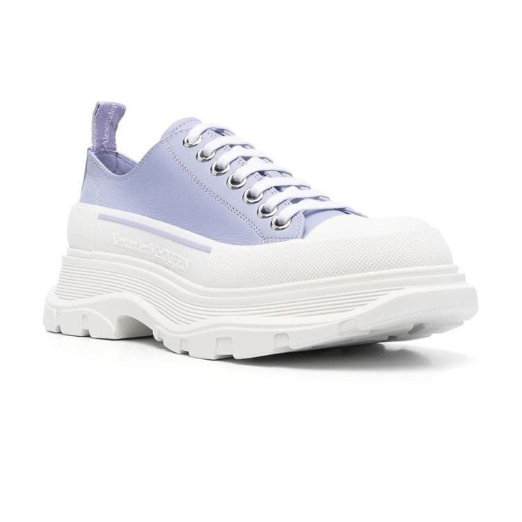 (WMNS) Alexander McQueen Tread Slick Sneakers 'Blue White' Women's 702042WHZ625439