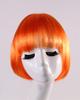 Parrucca Corta Sintetica BOB Completa Multicolore Cosplay Festa di Halloween Capelli Corti Parrucche Monocolore