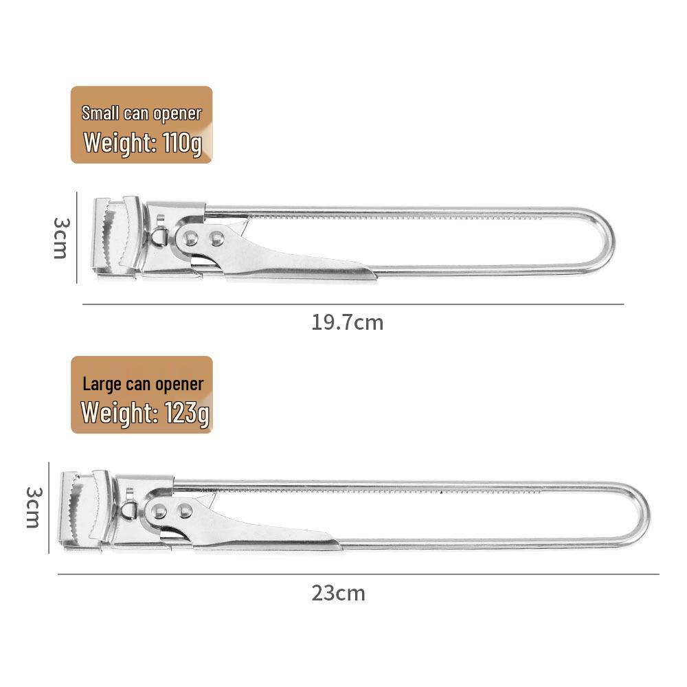 Adjustable Stainless Steel Multi-Functional Can Opener