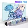 Game Large Mousepad Genshin Impact Mouse Pad Extra Kawaii Computer Keyboard Desk Mat XXL E-Sports Deskmat Gaming Accessories Pad